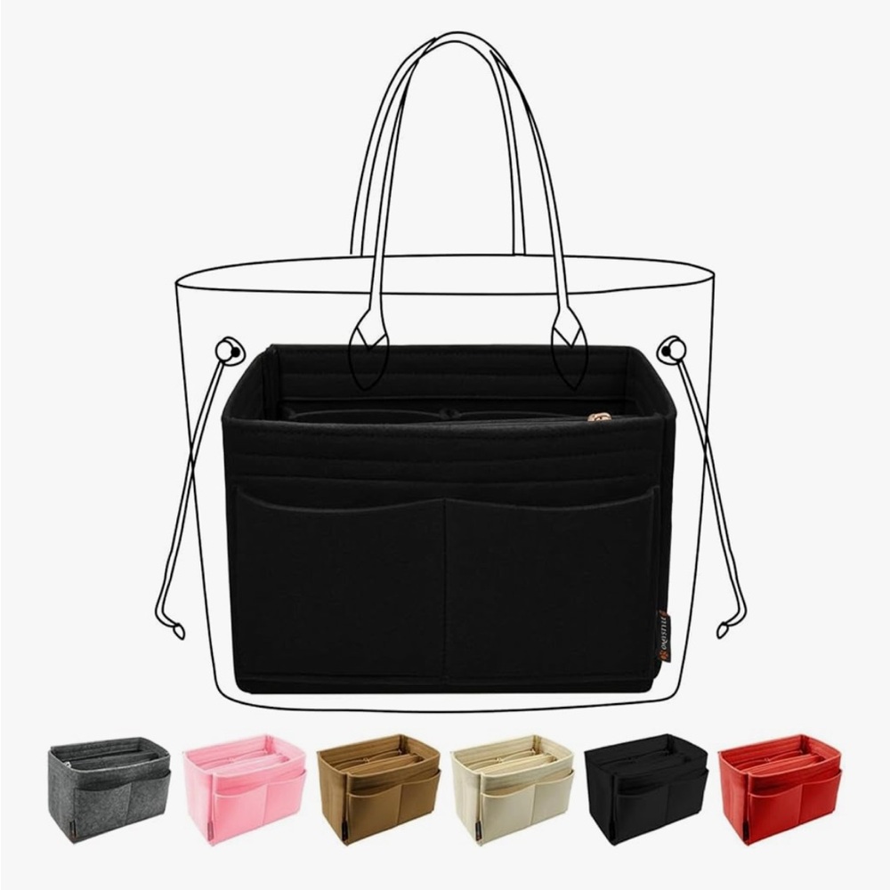 Omystyle Felt Purse Organizer Medium Size